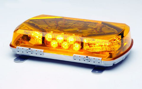 MC11PCA -- 11" Amber Century™ Series LED Mini Lightbar with Aluminum Base